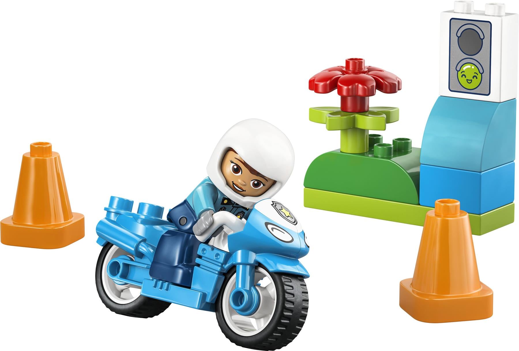 LEGO Duplo Blue Police Motorcycle 10471
