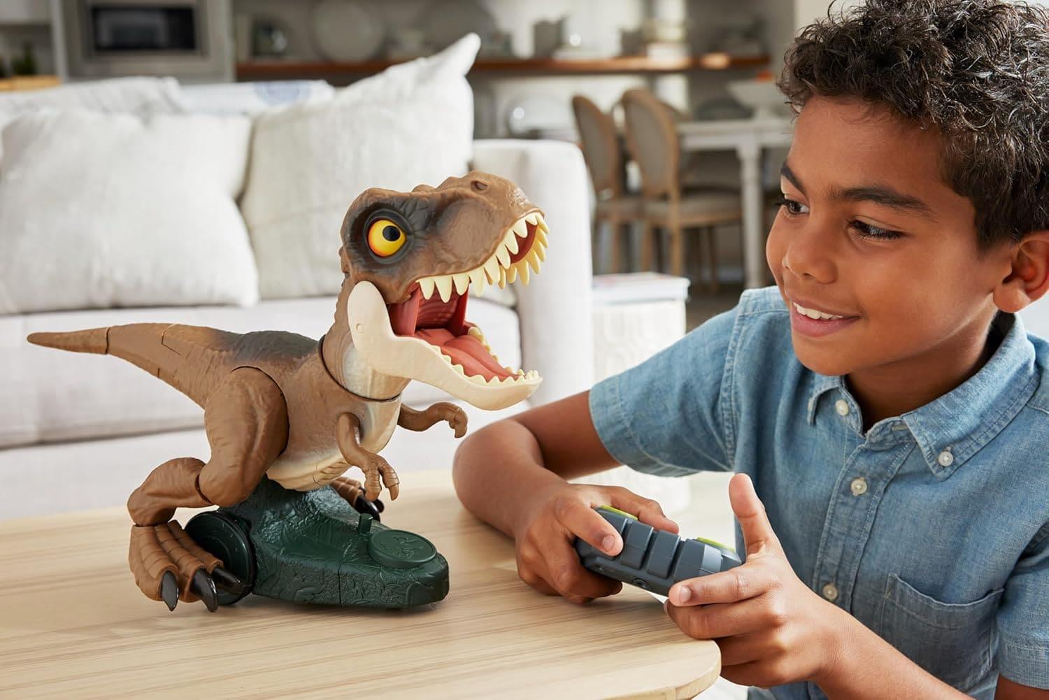 Jurassic World RC Roarin Frenzy T-Rex Dinosaur