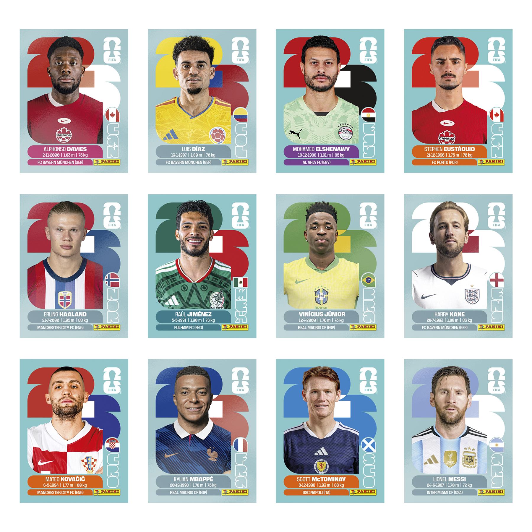 FIFA World Cup 2026 Sticker Collection Gold Hardback Album