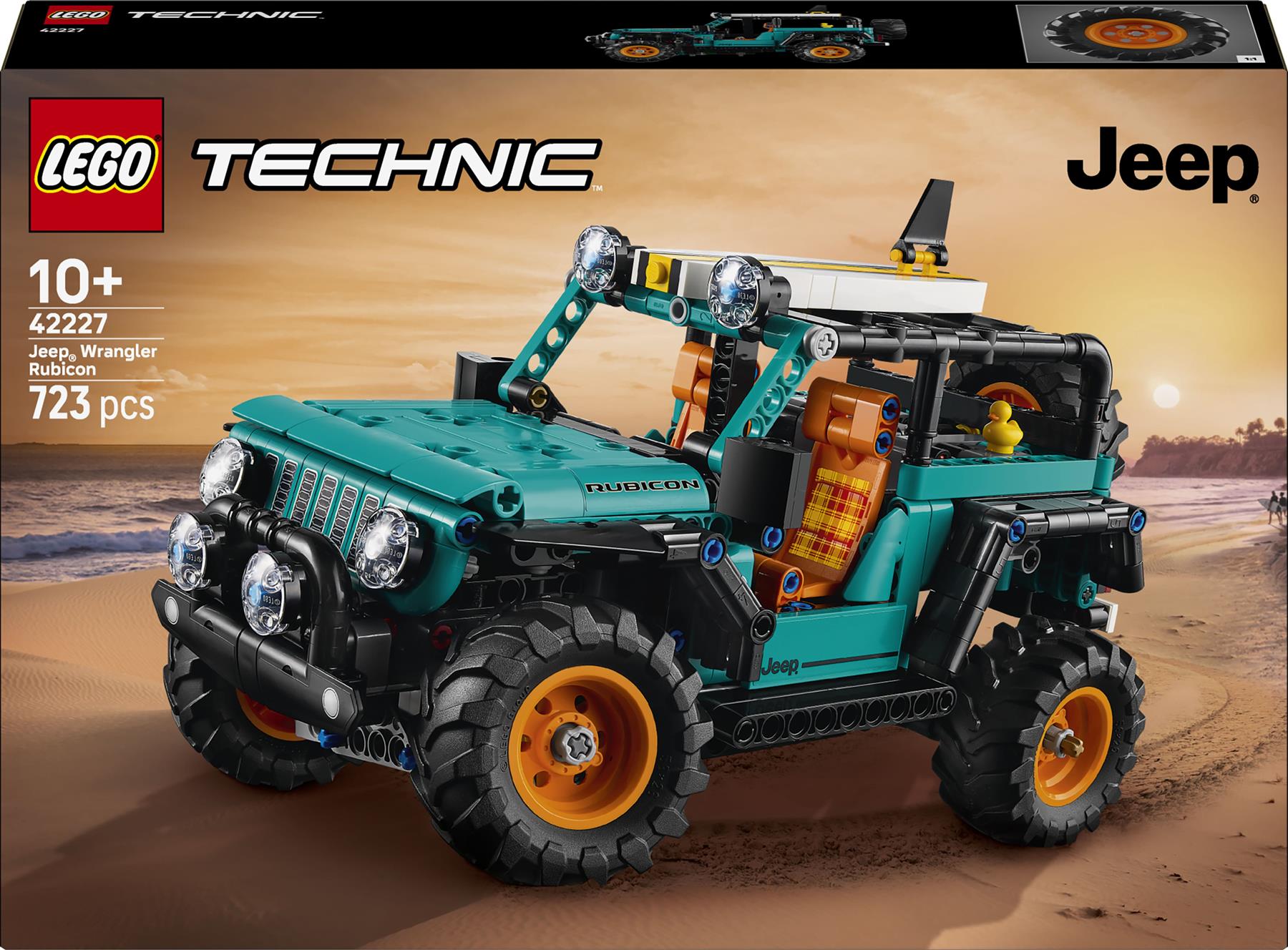 LEGO Technic Jeep Wrangler Rubicon SUV 42227