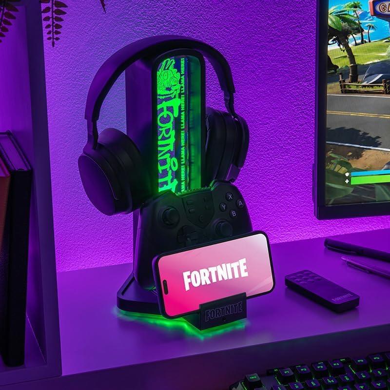Fortnite Desk Headphone Stand with Light