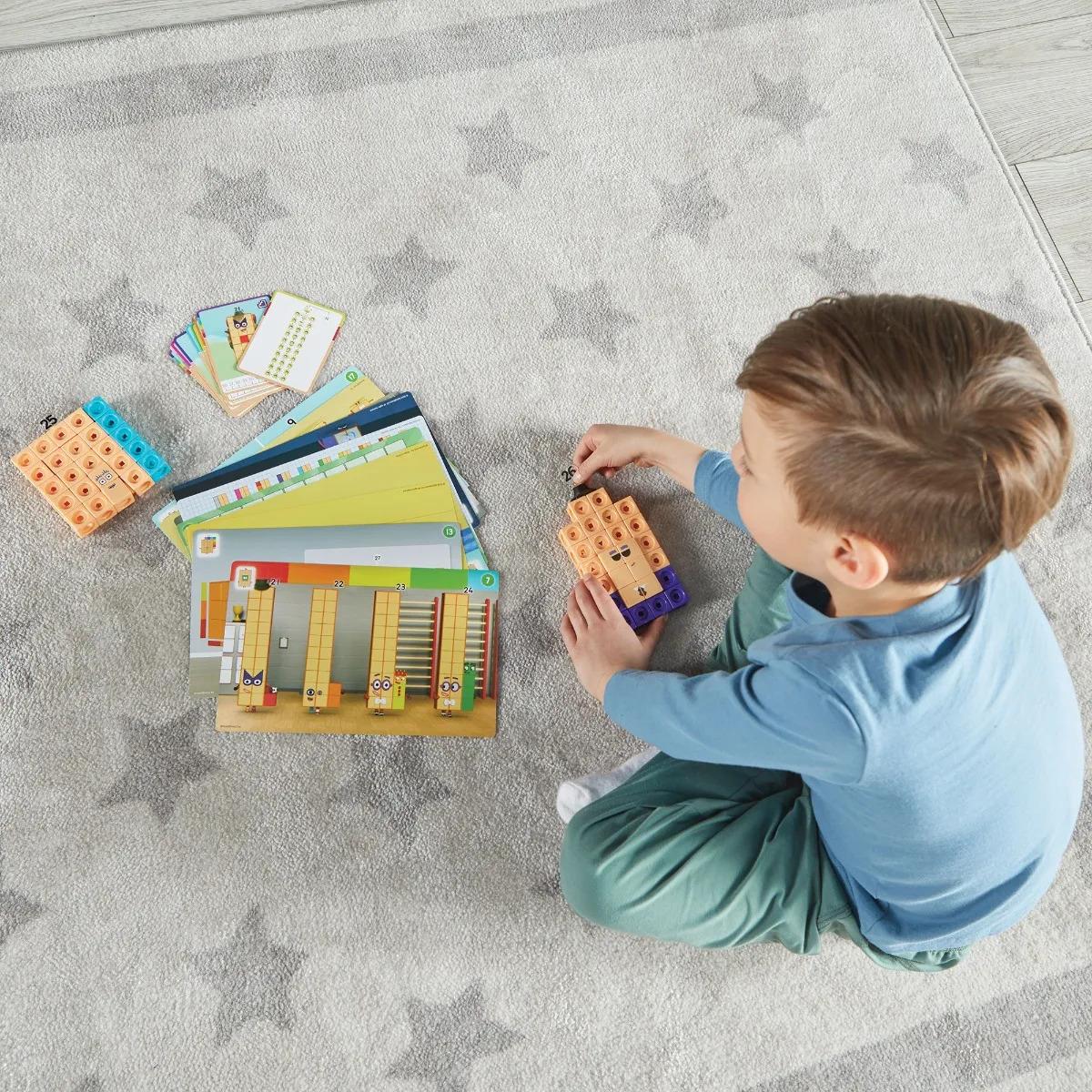 Learning Resources Numberblocks MathLink Cubes 21-30 Activity Set