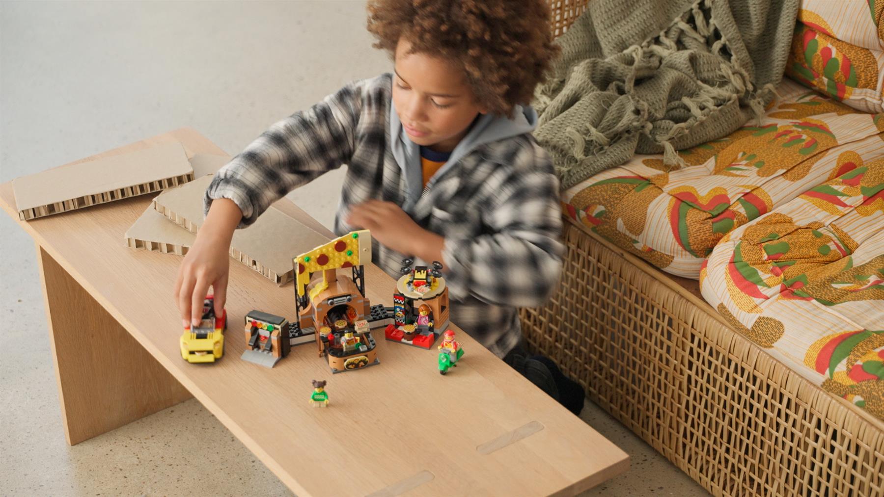 LEGO City Pizza Delivery Experience with Vehicles 60496