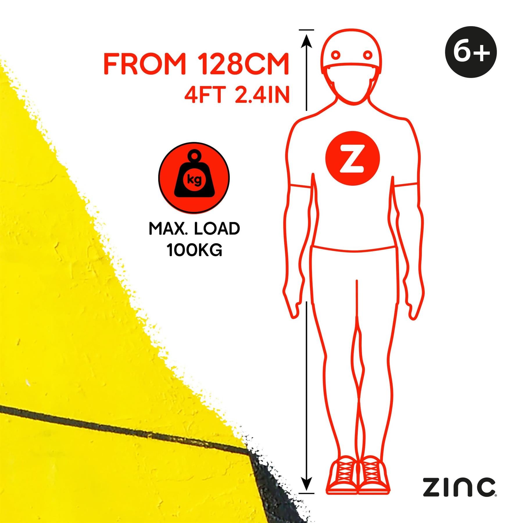 Zinc Backbone Stunt Scooter