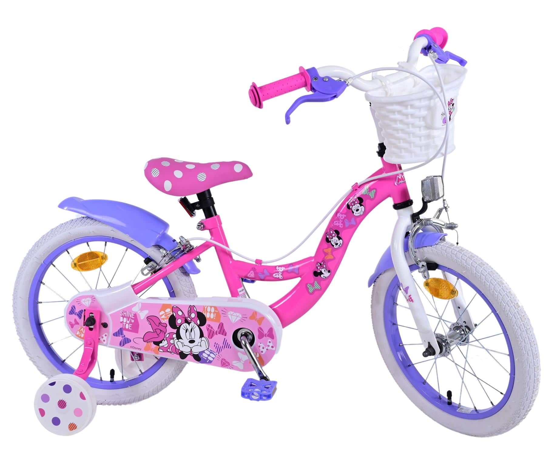 Disney Minnie Children's 16 Inch Bike - Pink