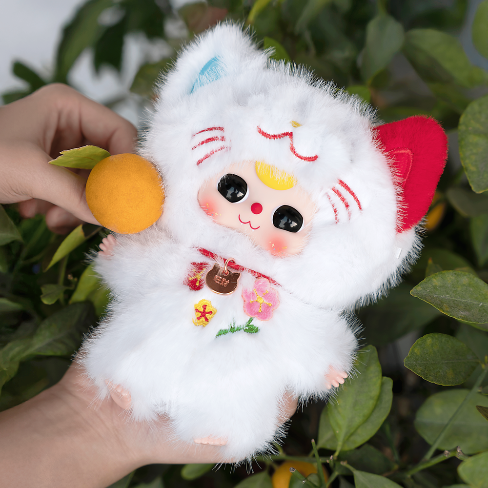 Baby Three Whose Cat am I? Mystery Soft Toy Blind Box