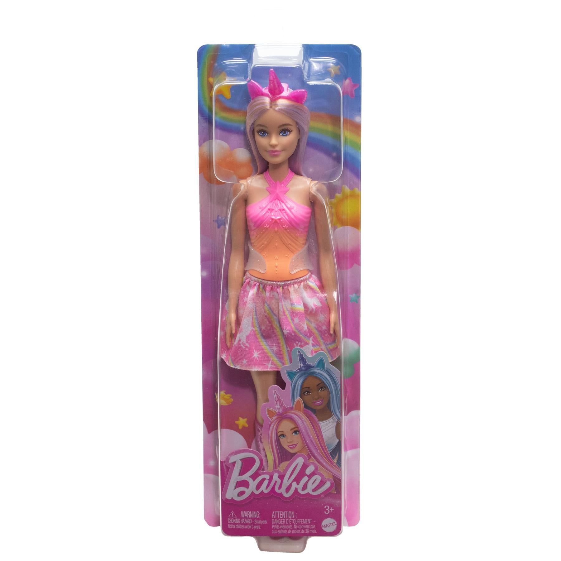 Barbie Unicorn Doll Assortment - Pink Hair