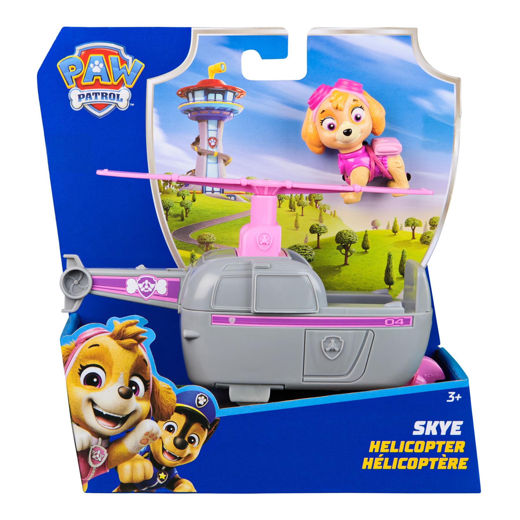 PAW Patrol Core Vehicle - Skye & Helicopter