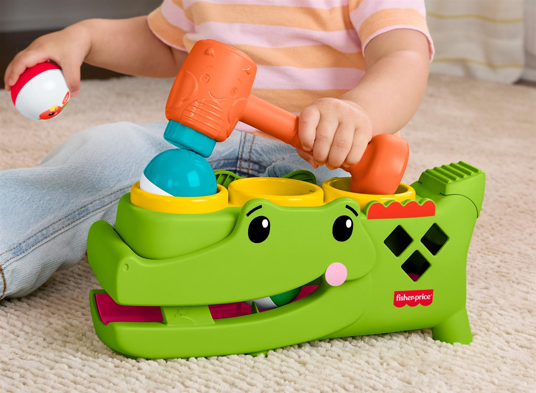 Fisher-Price Sit & Tap Rolligator