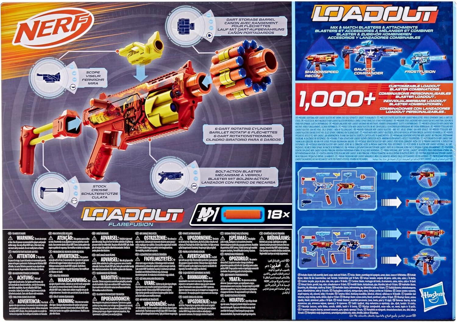 Nerf Loadout FlareFusion Blaster