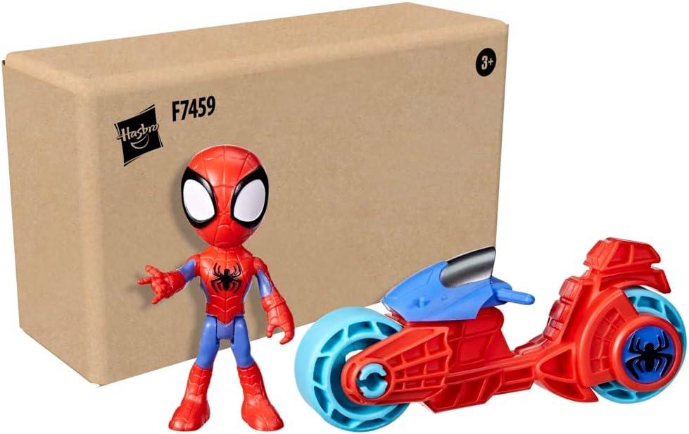 Marvel Spidey & His Amazing Friends Figure & Motorcycle Set