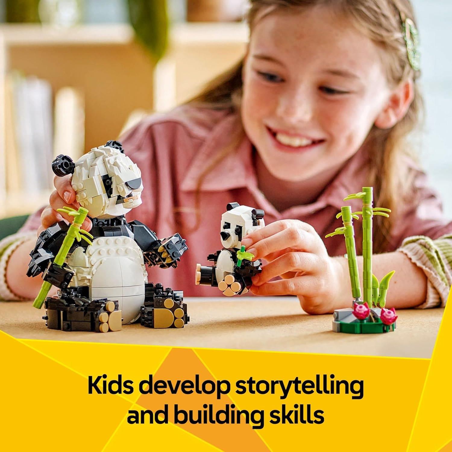 LEGO Creator 3-in-1 Wild Animals Panda Family 31165