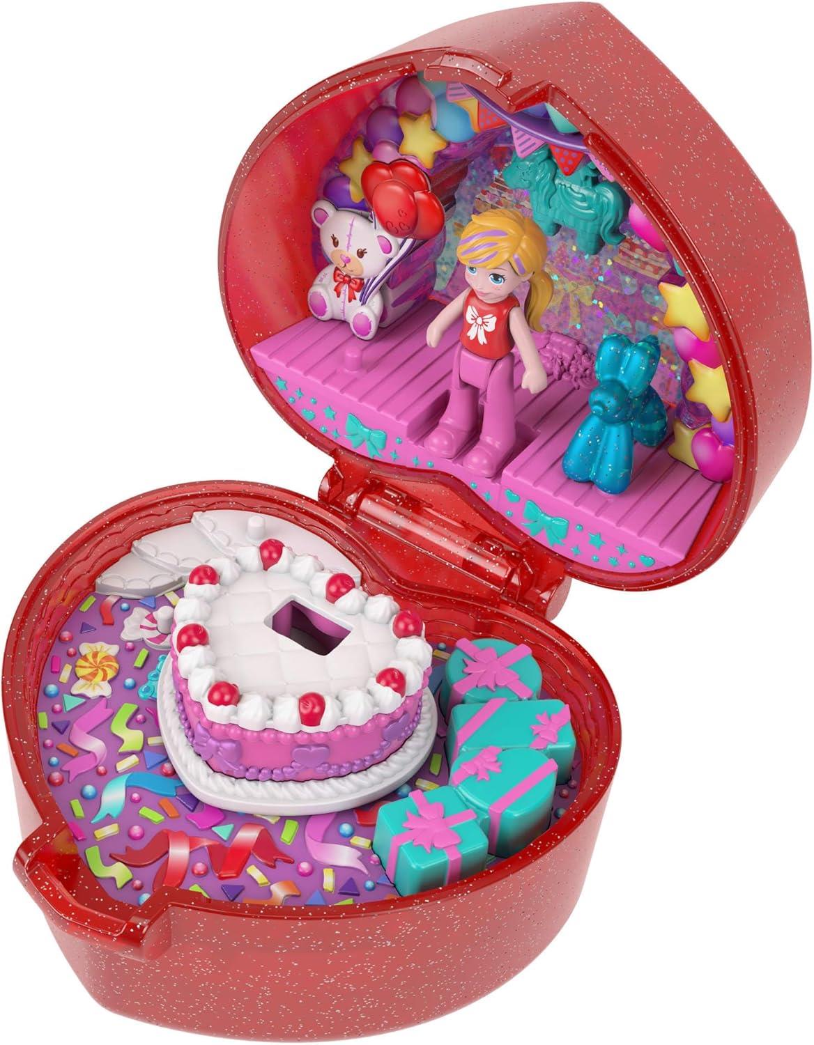 Polly Pocket Doll & Playset Mattel 80th Anniversary Ring Box