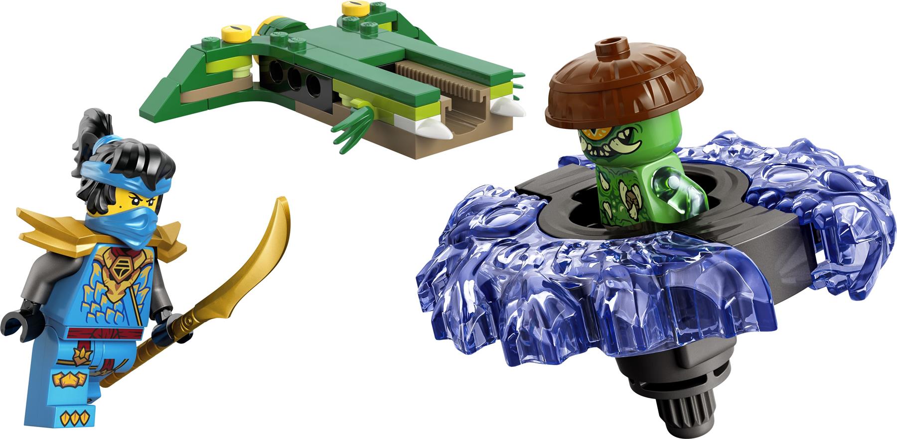 LEGO NINJAGO Nya vs. Mutation Monster Spinner 71849