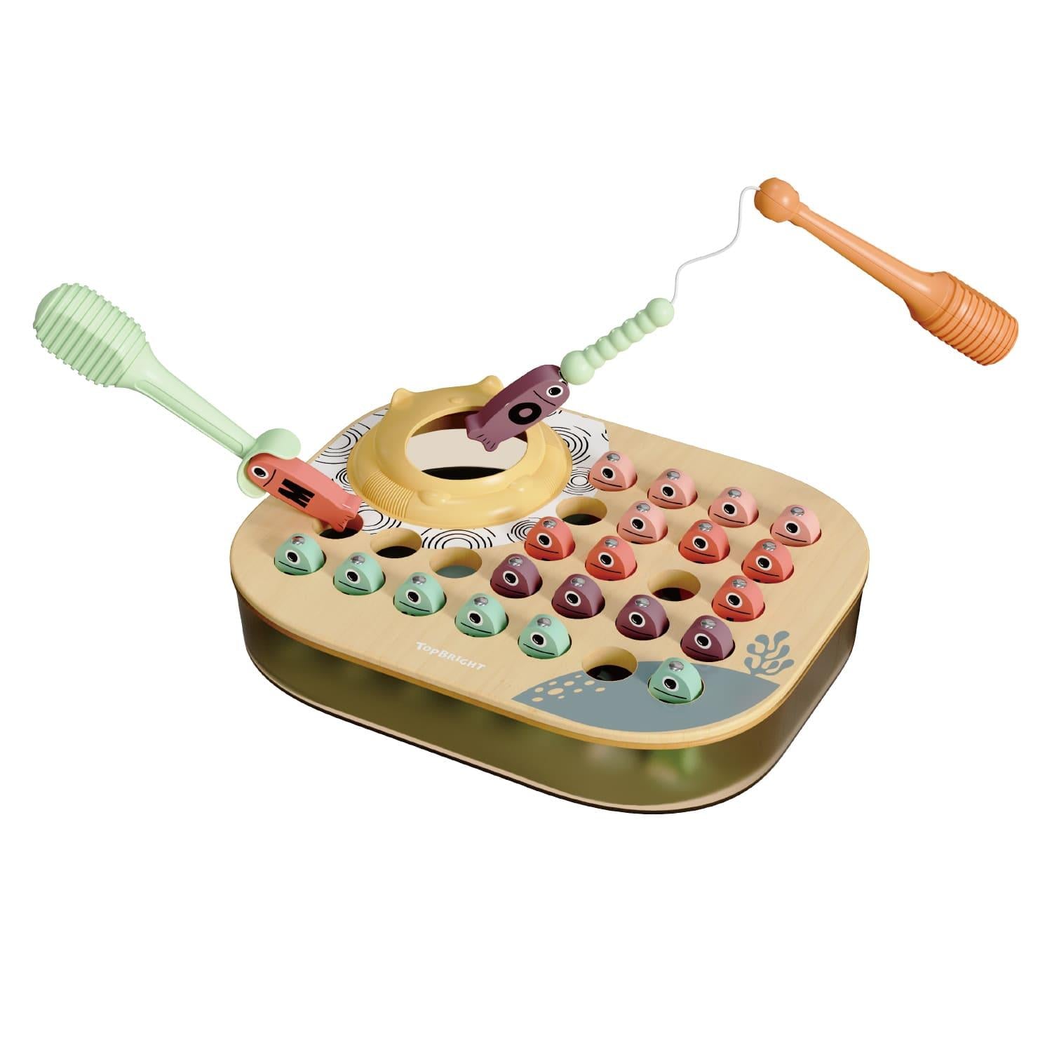 Topbright Wooden ABC Fishing Game