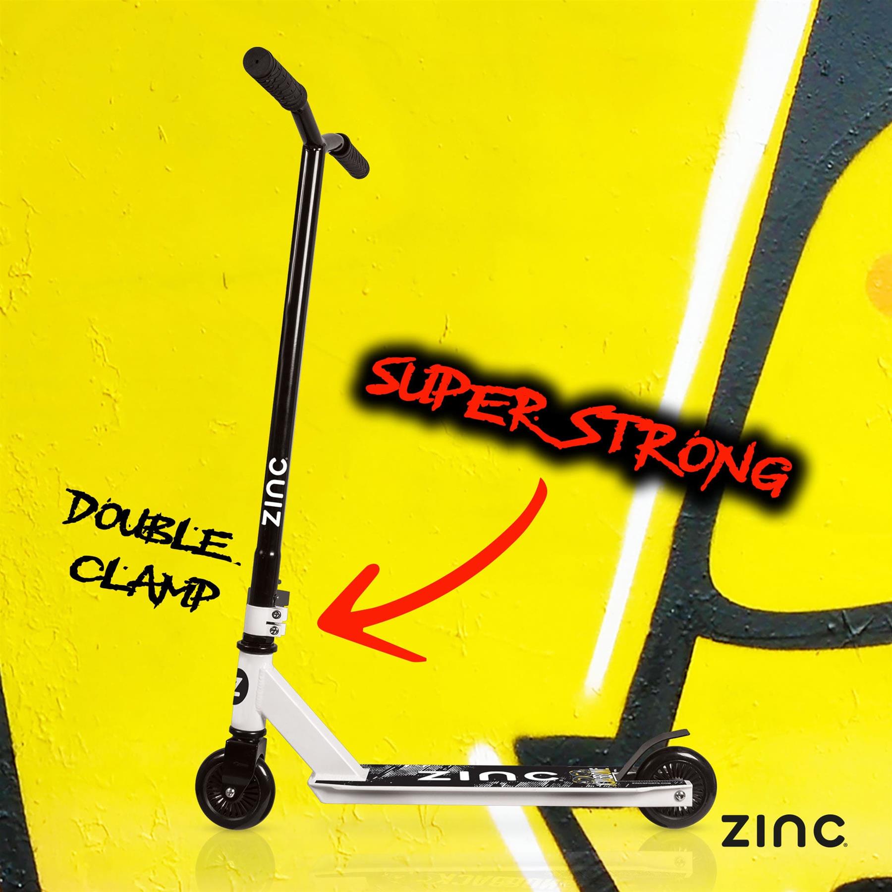 Zinc Backbone Stunt Scooter