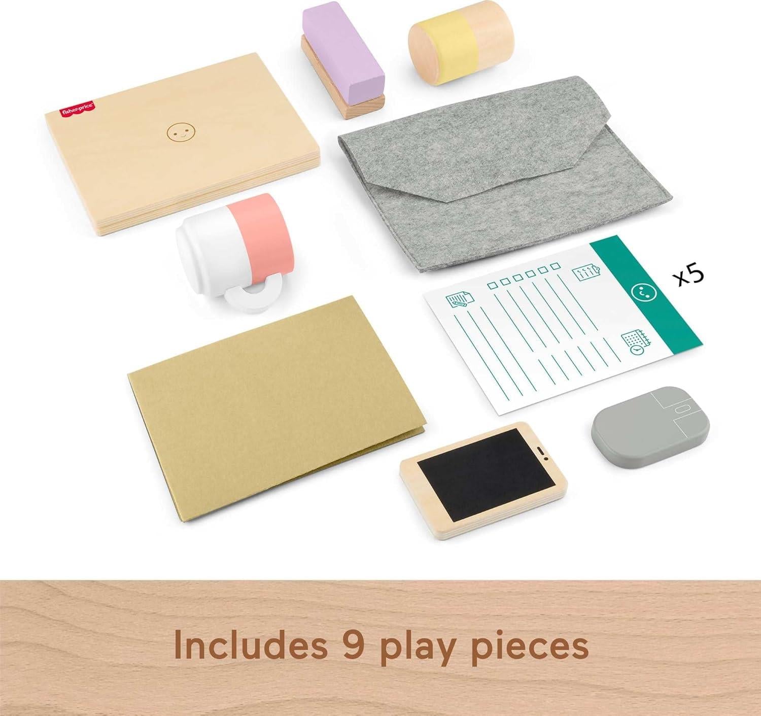 Fisher-Price Work From Home Wooden Playset