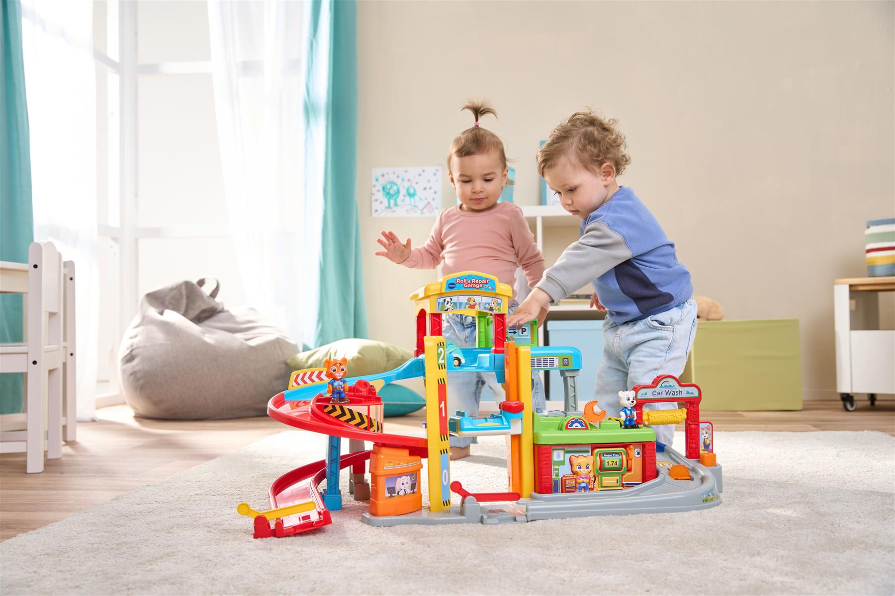 VTech Toot-Toot Drivers Roll & Repair Garage