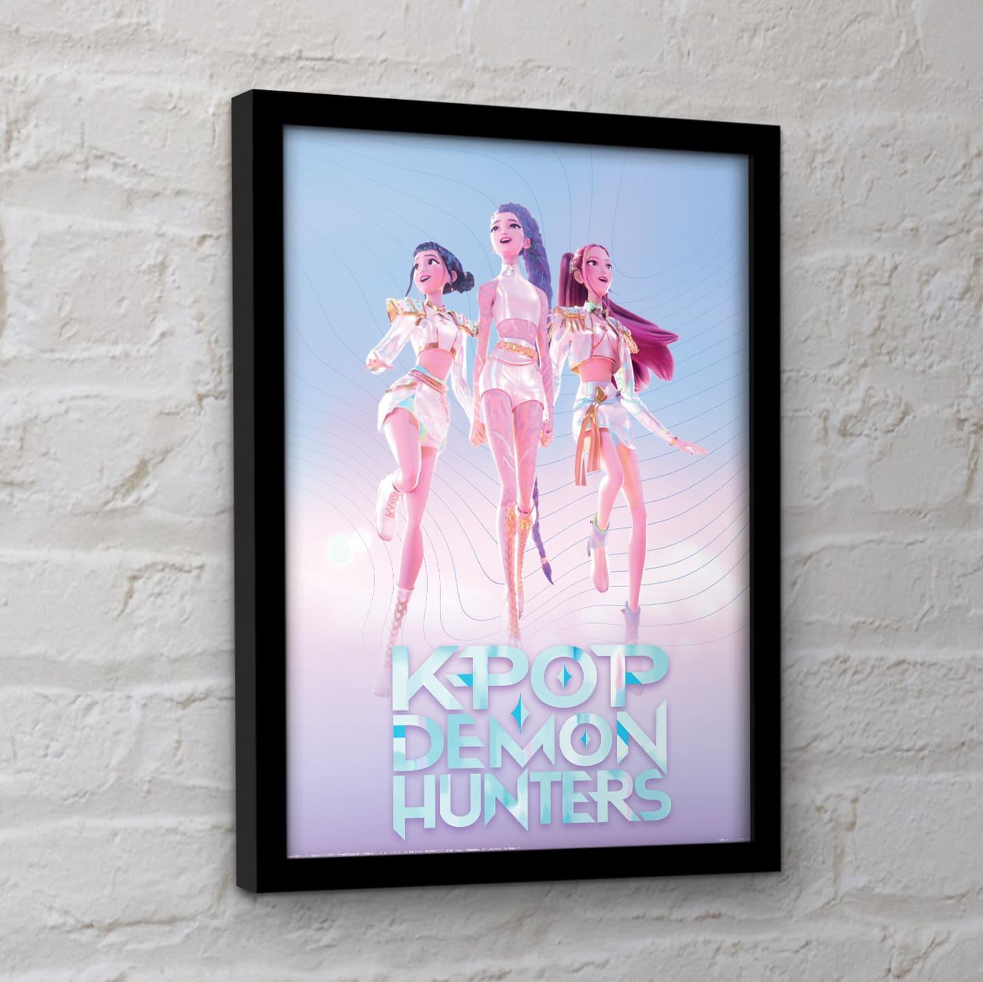 K-POP Demon Hunters Trio Framed Collector Print