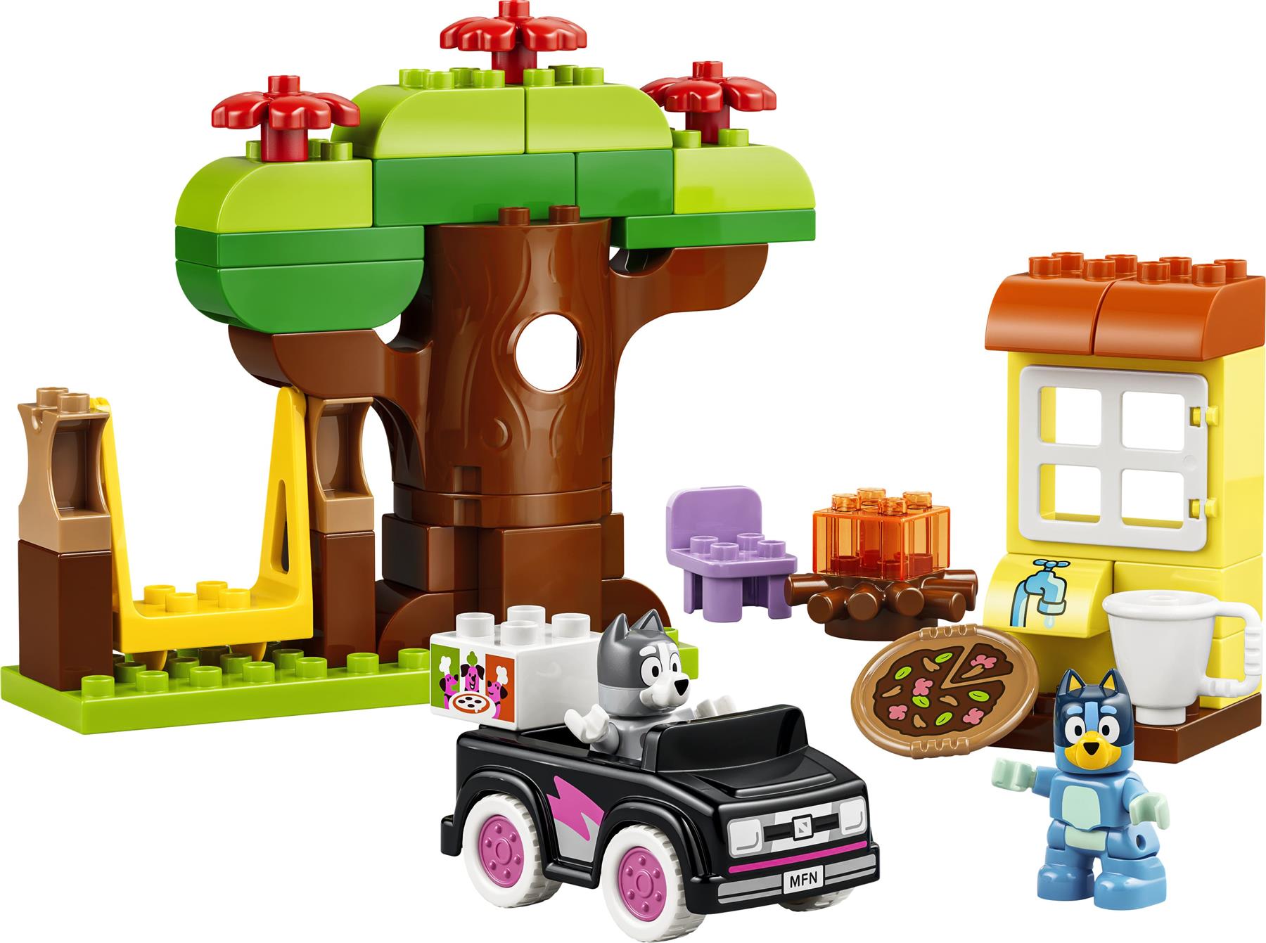 LEGO Duplo Pizza Girls with Muffin and Bluey 10469