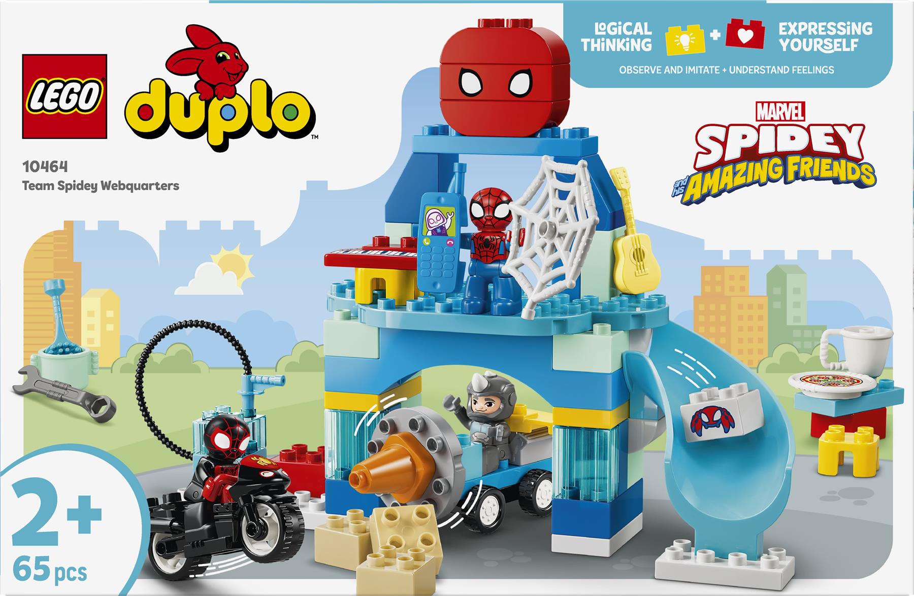 LEGO Duplo Marvel Team Spidey Webquarters 10464