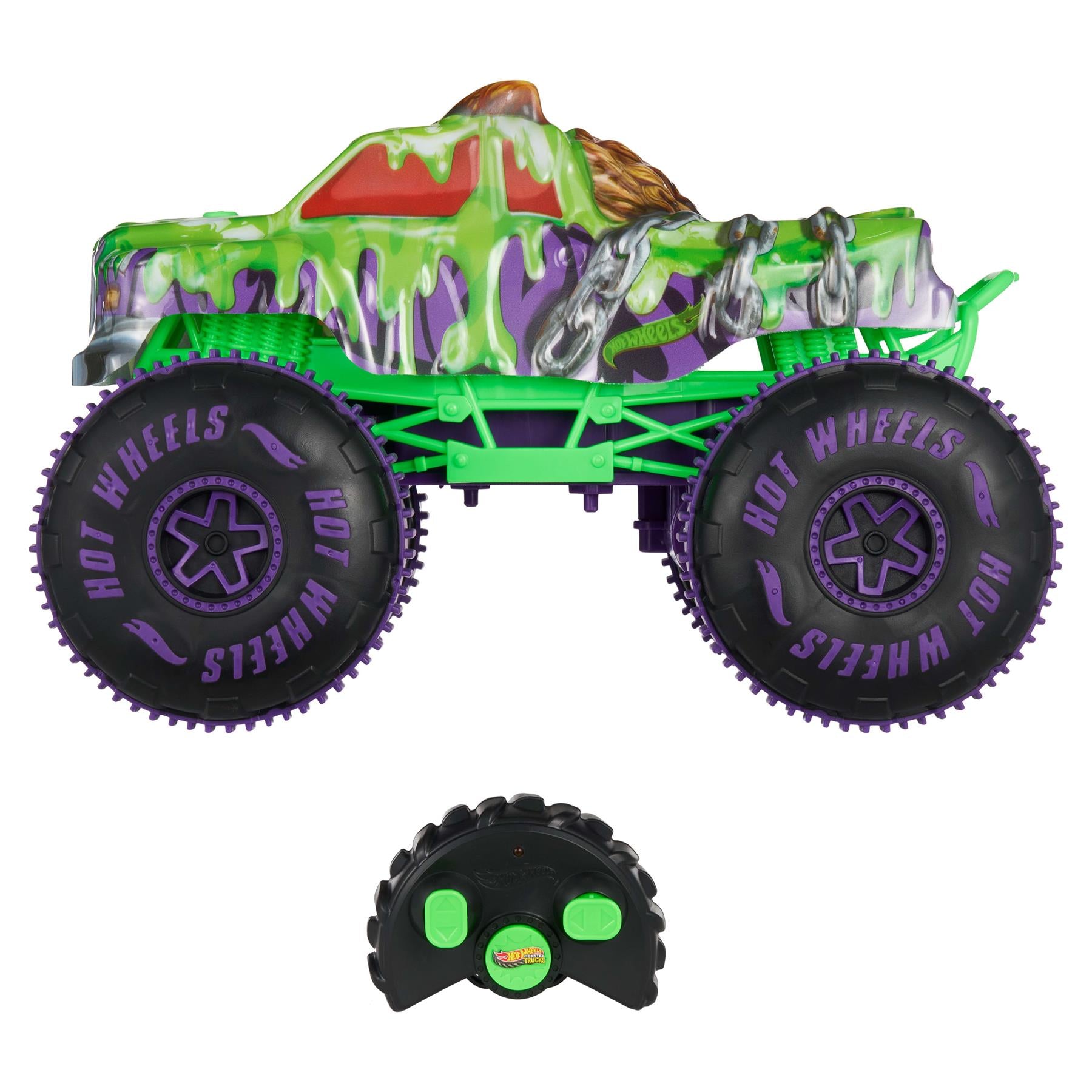 Hot Wheels Monster Trucks RC 1:15 Mutant Wreckin Wolf