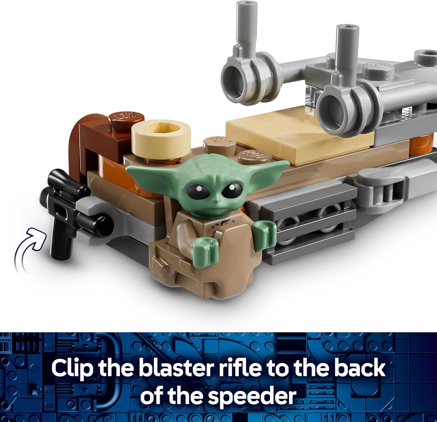 LEGO Star Wars The Mandalorian & Grogu's Speeder Bike 75436