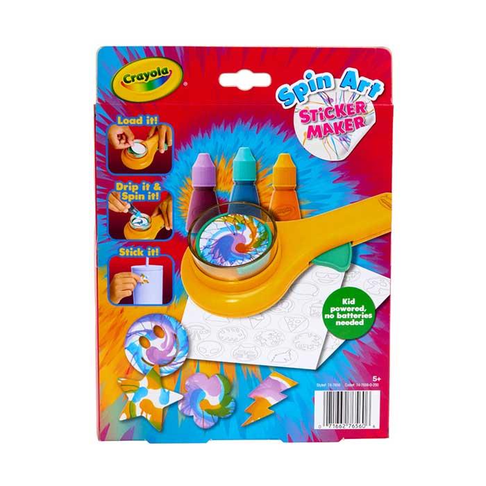 Crayola Spin Art Sticker Maker