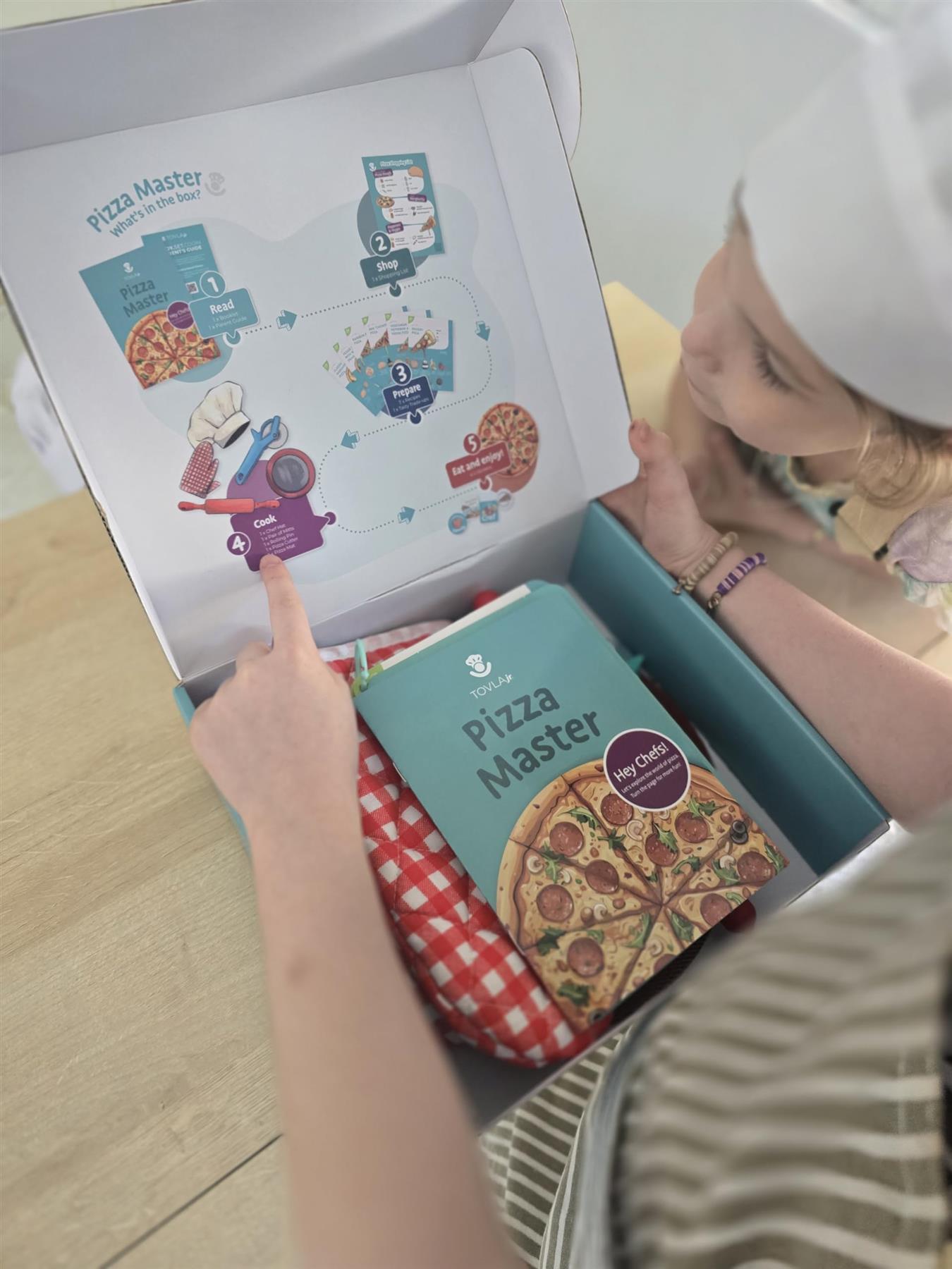 Tovla Jr. Montessori Pizza-Making Kit
