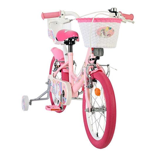 Volare Unicorn 16-Inch Bike - Pink