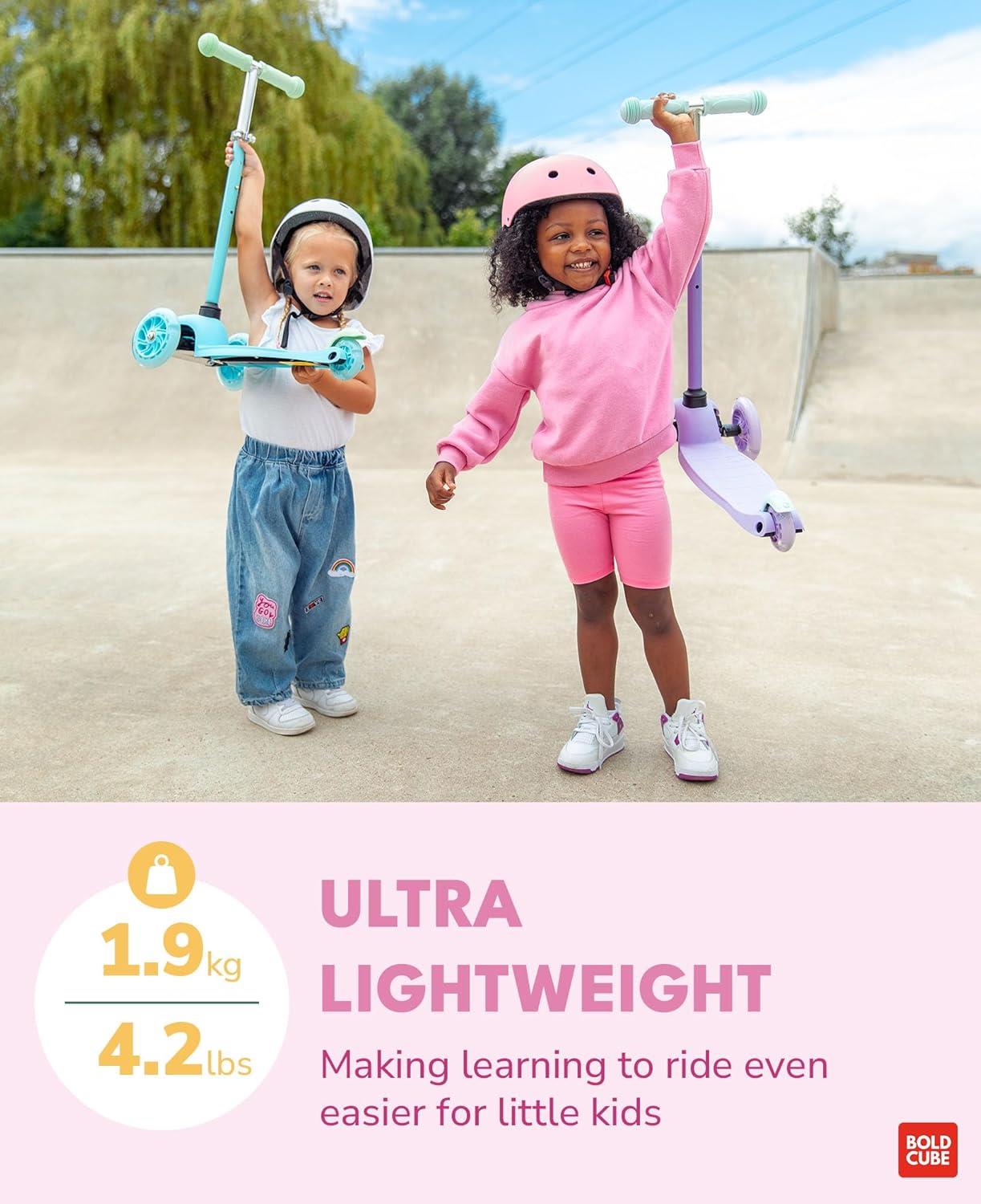 Boldcube Teeny 3 Wheel Scooter - Pink