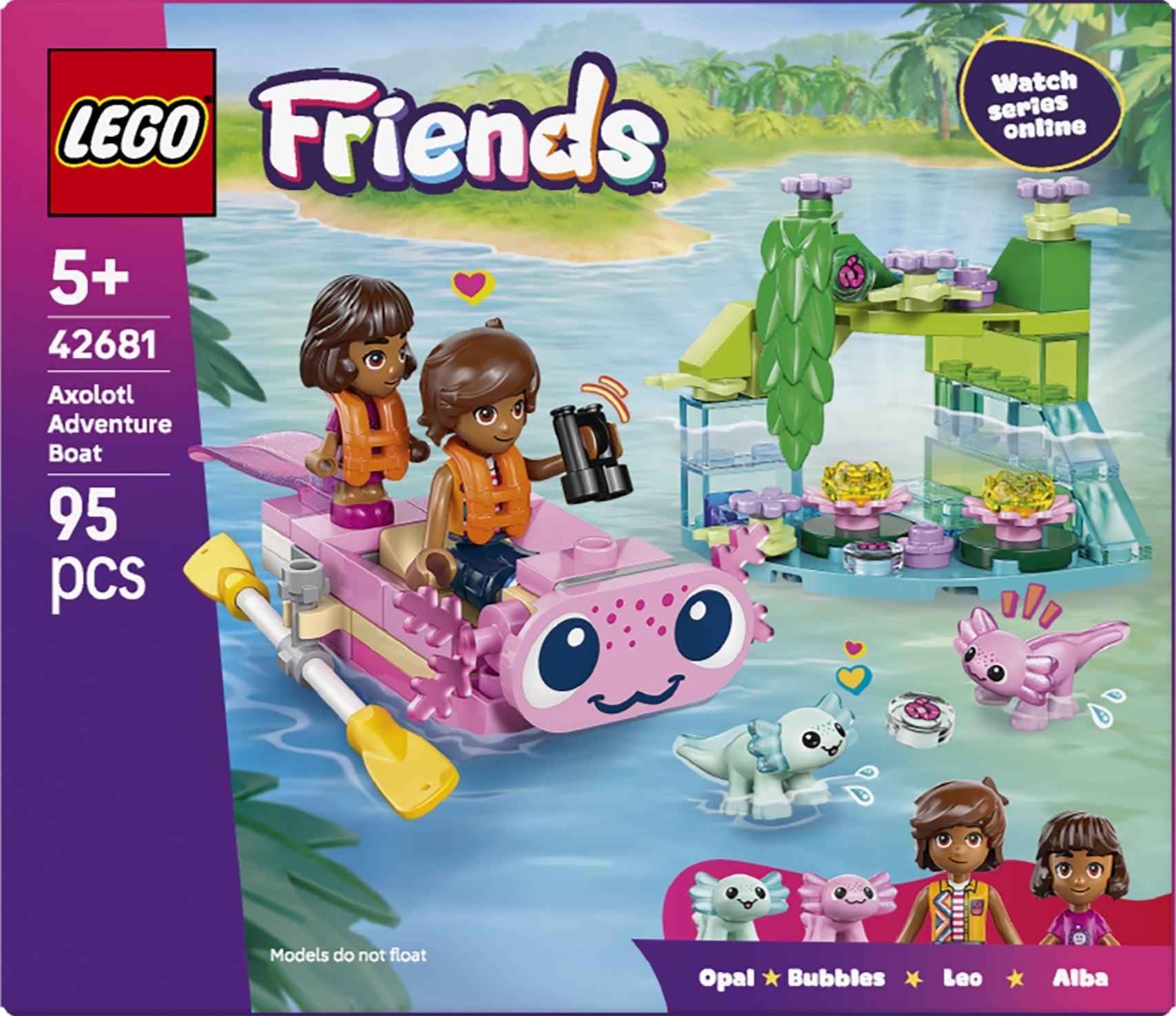 LEGO Friends Axolotl Adventure Boat 42681