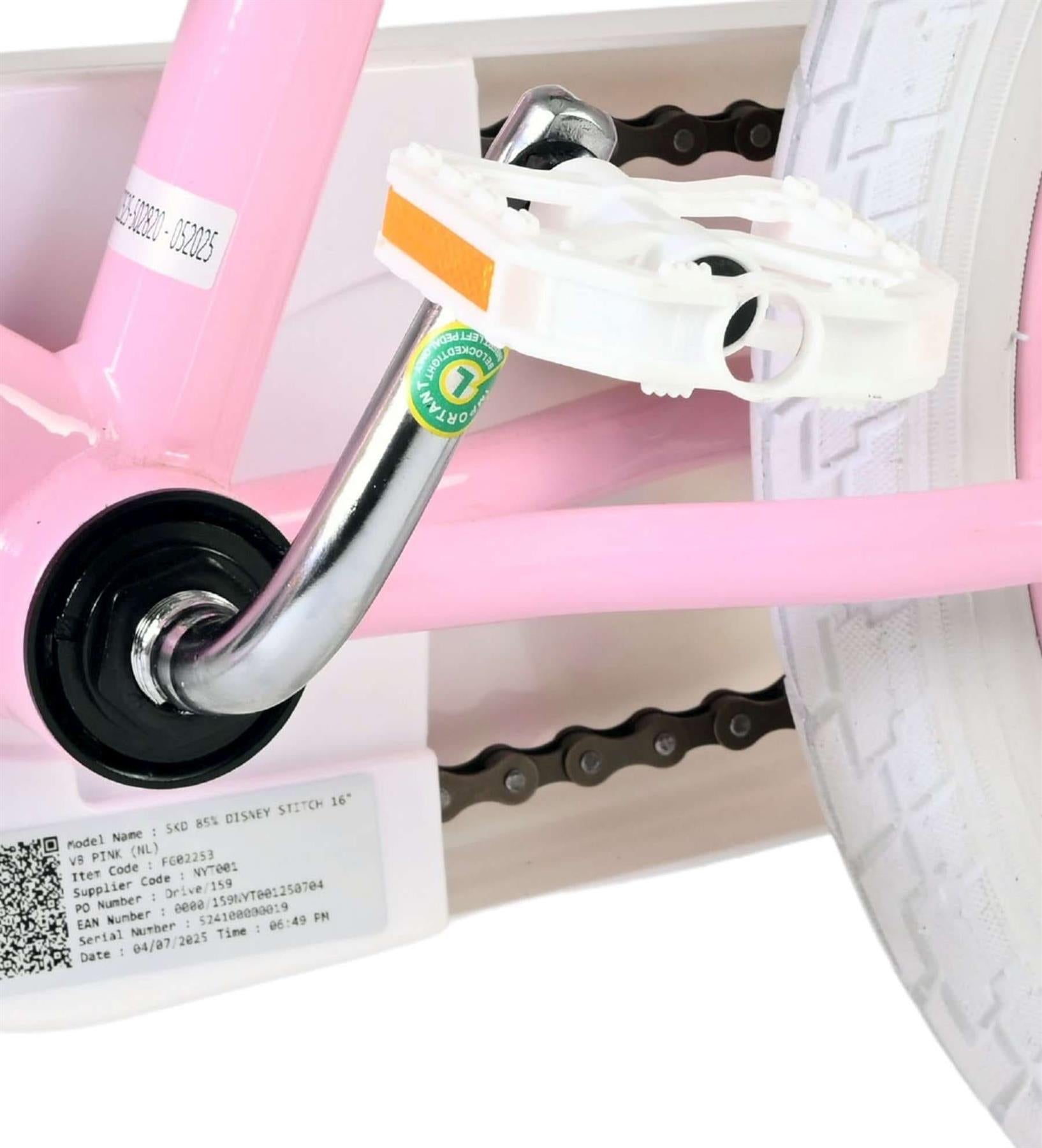 Disney Stitch Children's 14 Inch Bike - Pink