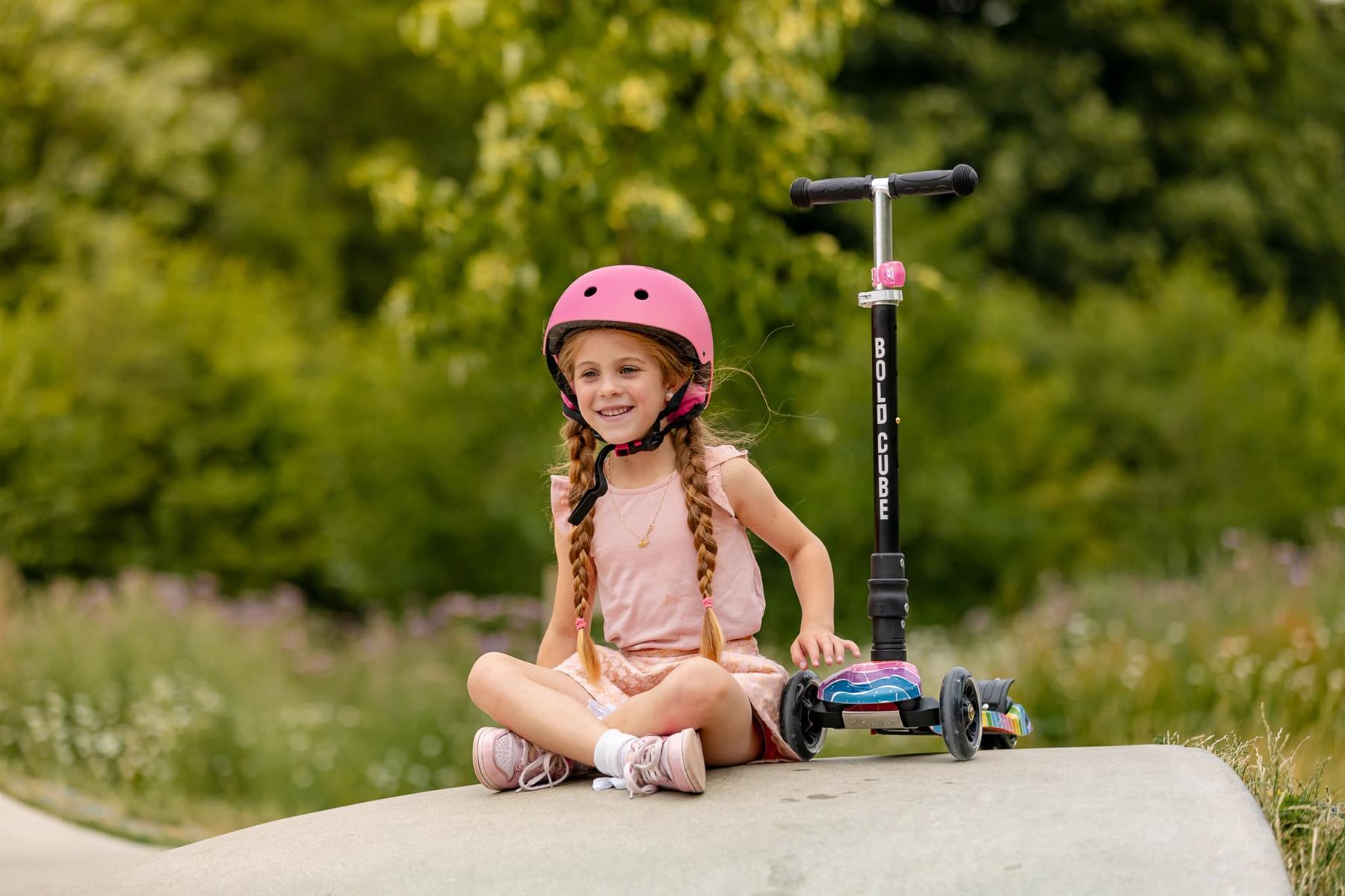 Boldcube Big 3 Wheel Scooter - Astro Dream