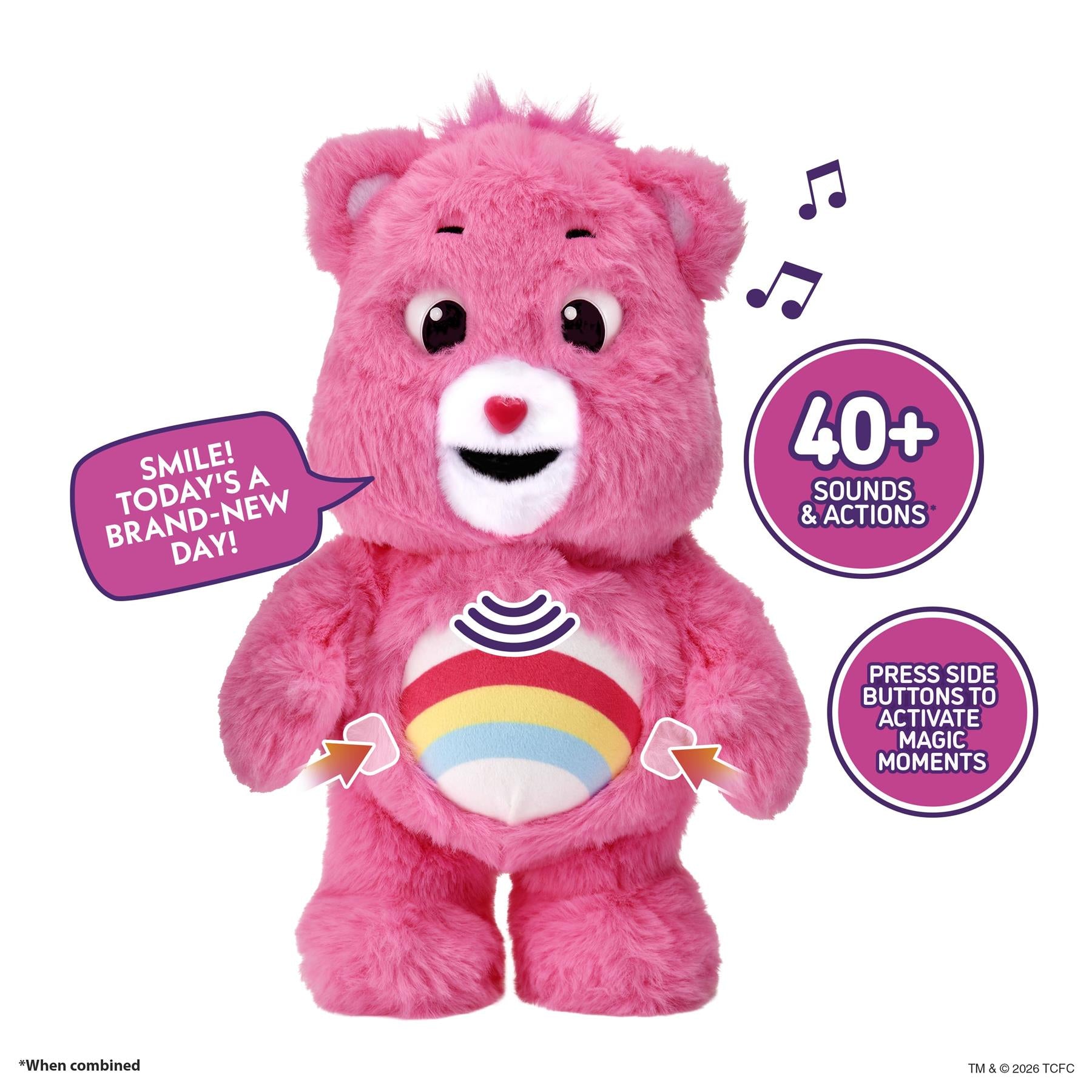 Care Bears Cheer Palm Puppetronic Plush