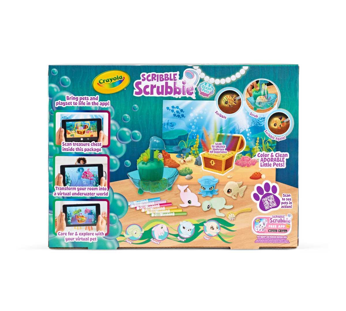 Crayola Scribble Scrubbie Deep Lagoon Playset
