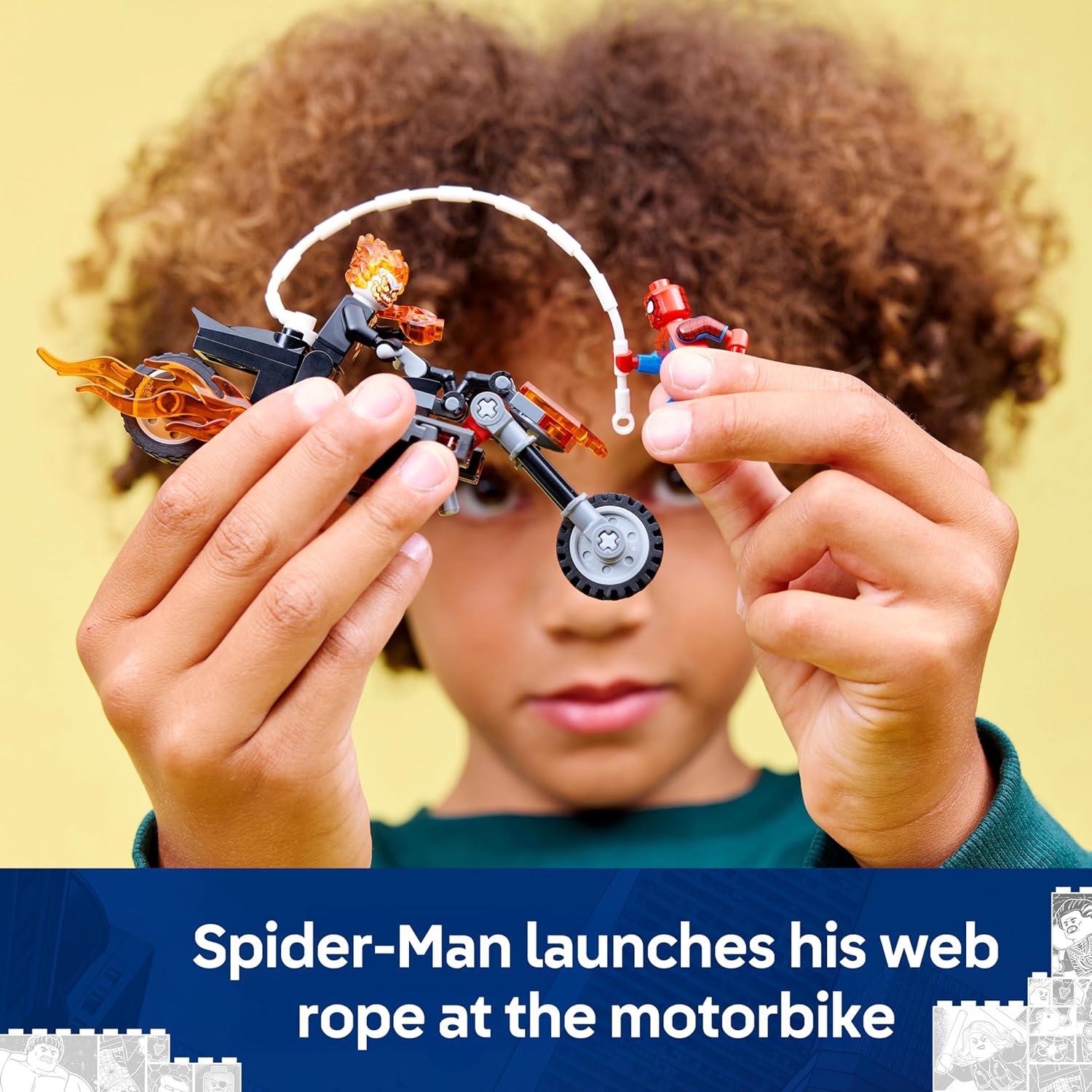 LEGO Spider-Man vs Ghost Rider Motorcycle 76335