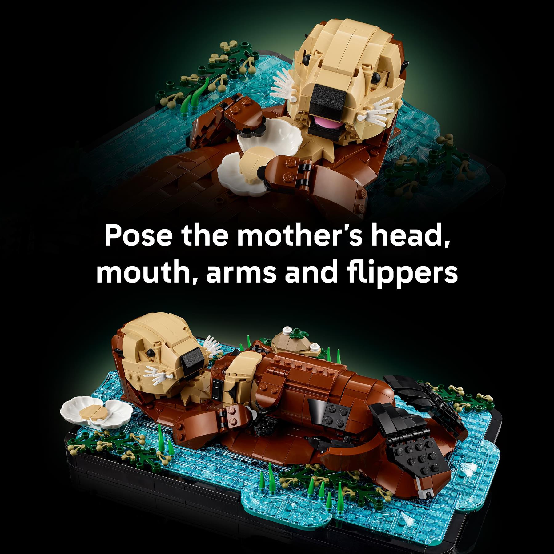 LEGO Ideas Floating Sea Otters 21366