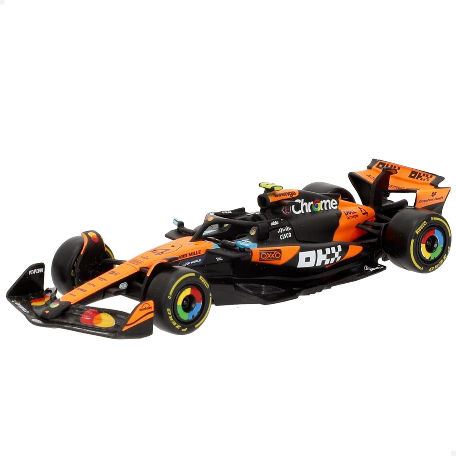Bhurago F1 1:43 Die-Cast Scale Race Car - McLaren