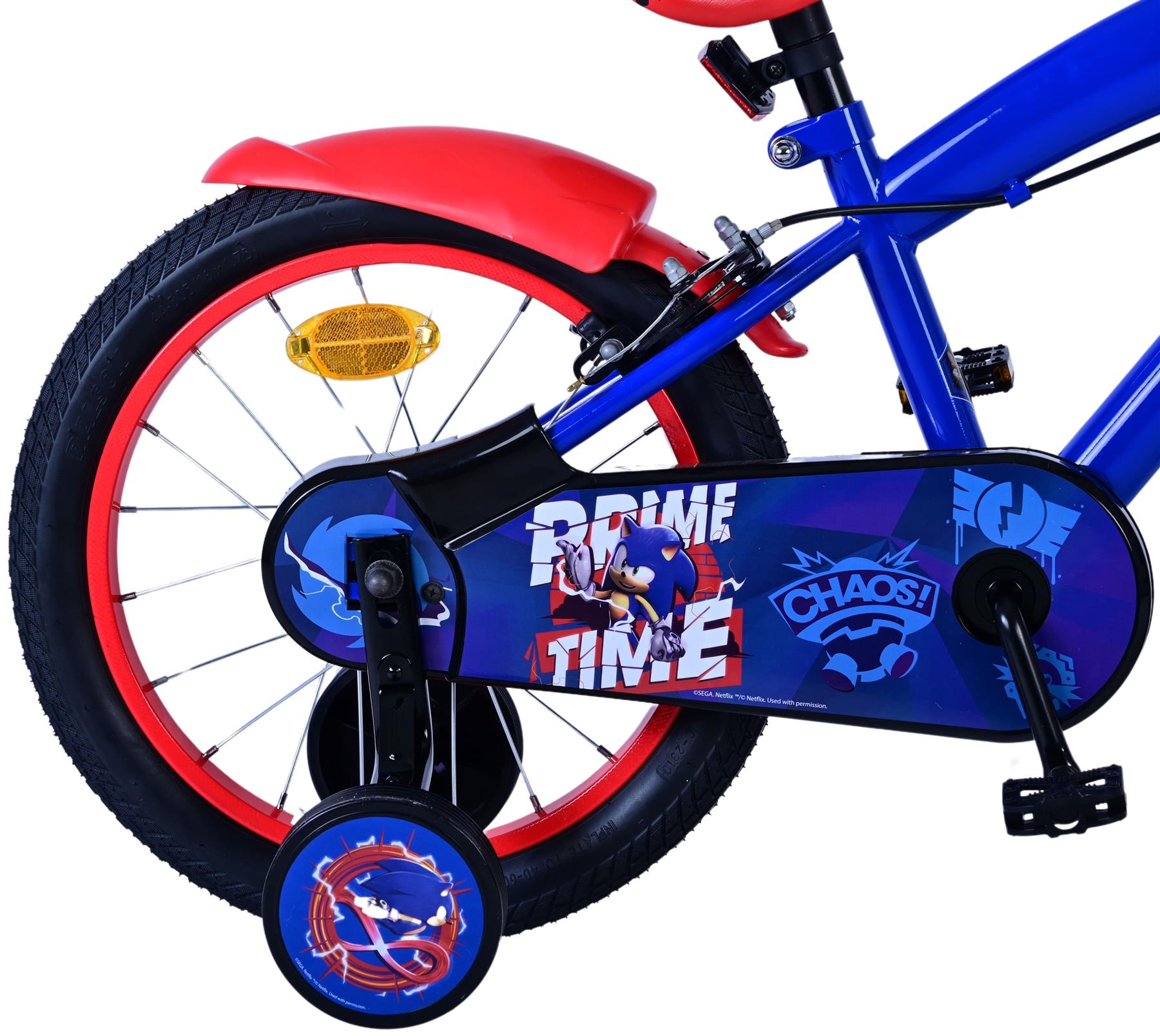 Sonic the Hedgehog Children's 14 Inch Bike - Blue