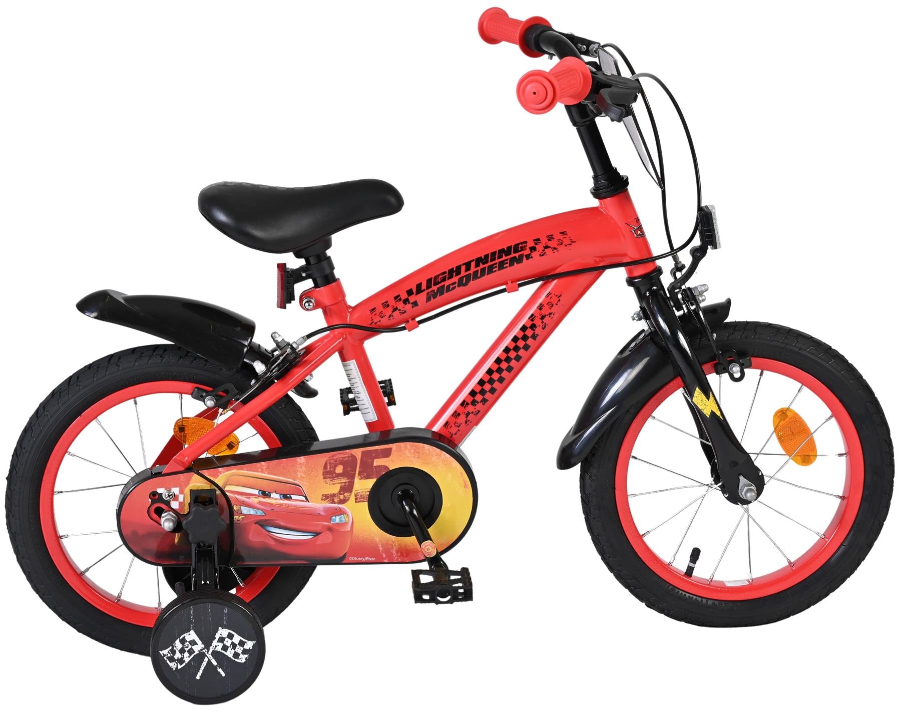 Disney Cars Children's 14 Inch Bike - Red