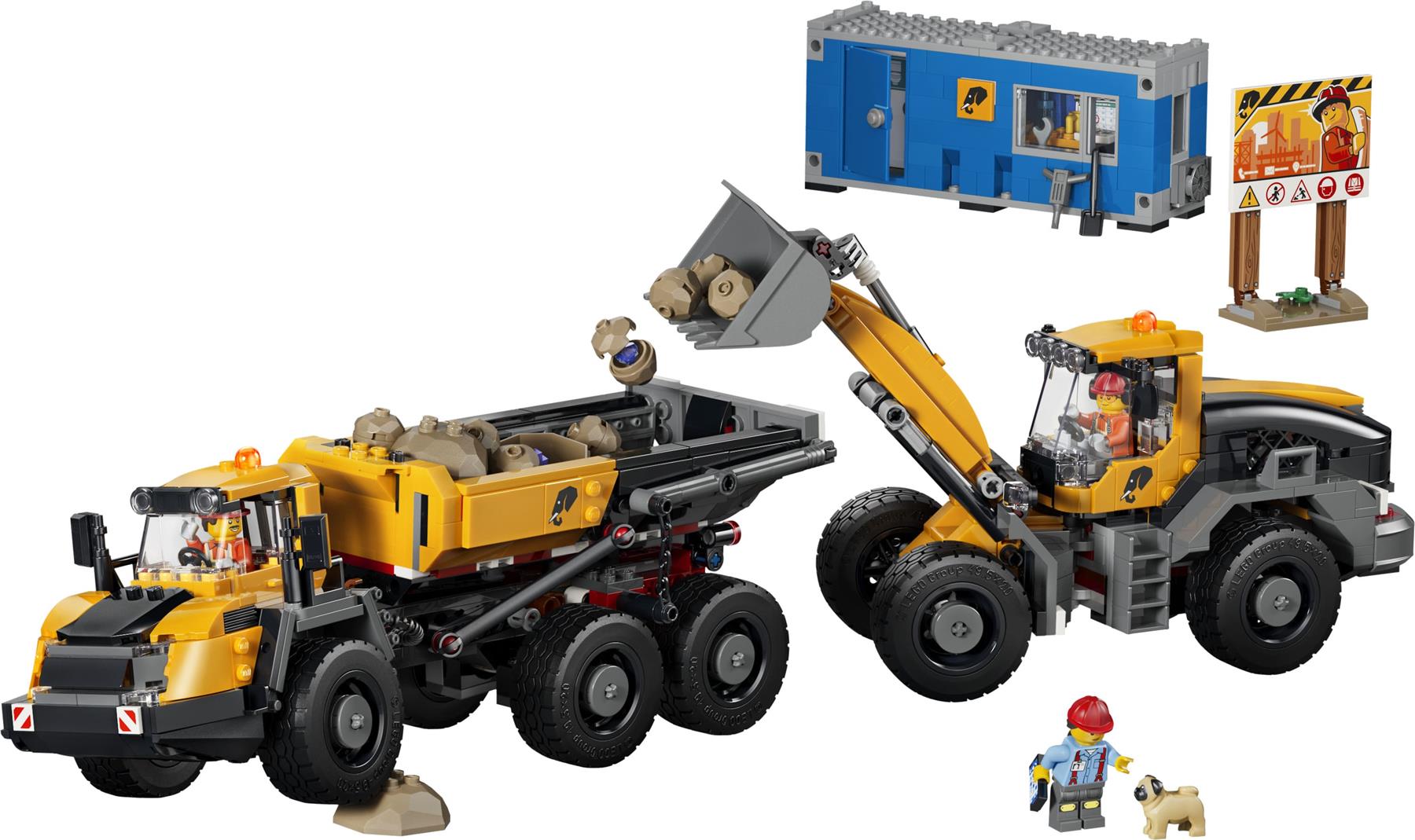 LEGO City Dump Truck & Front End Loader 60494