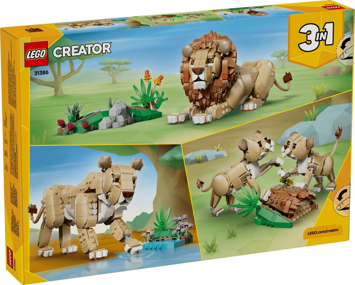 LEGO Creator Wild Animals: Majestic Lion 31386