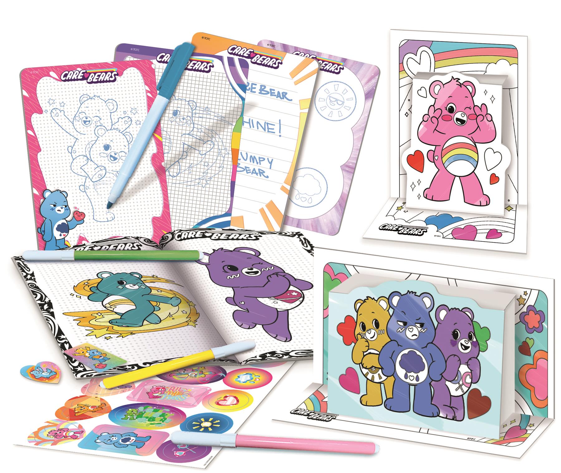 Care Bears Colouring & Drawing School In a Backpack