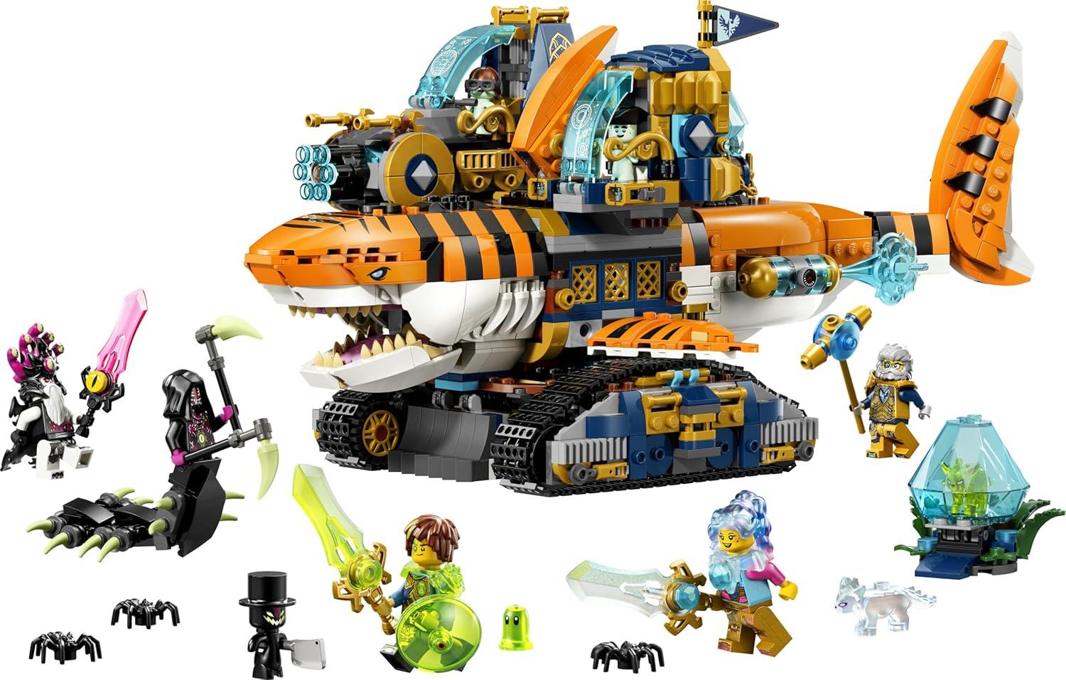 LEGO DREAMZzz 2-in-1 Tiger Shark Tank Toy 71515