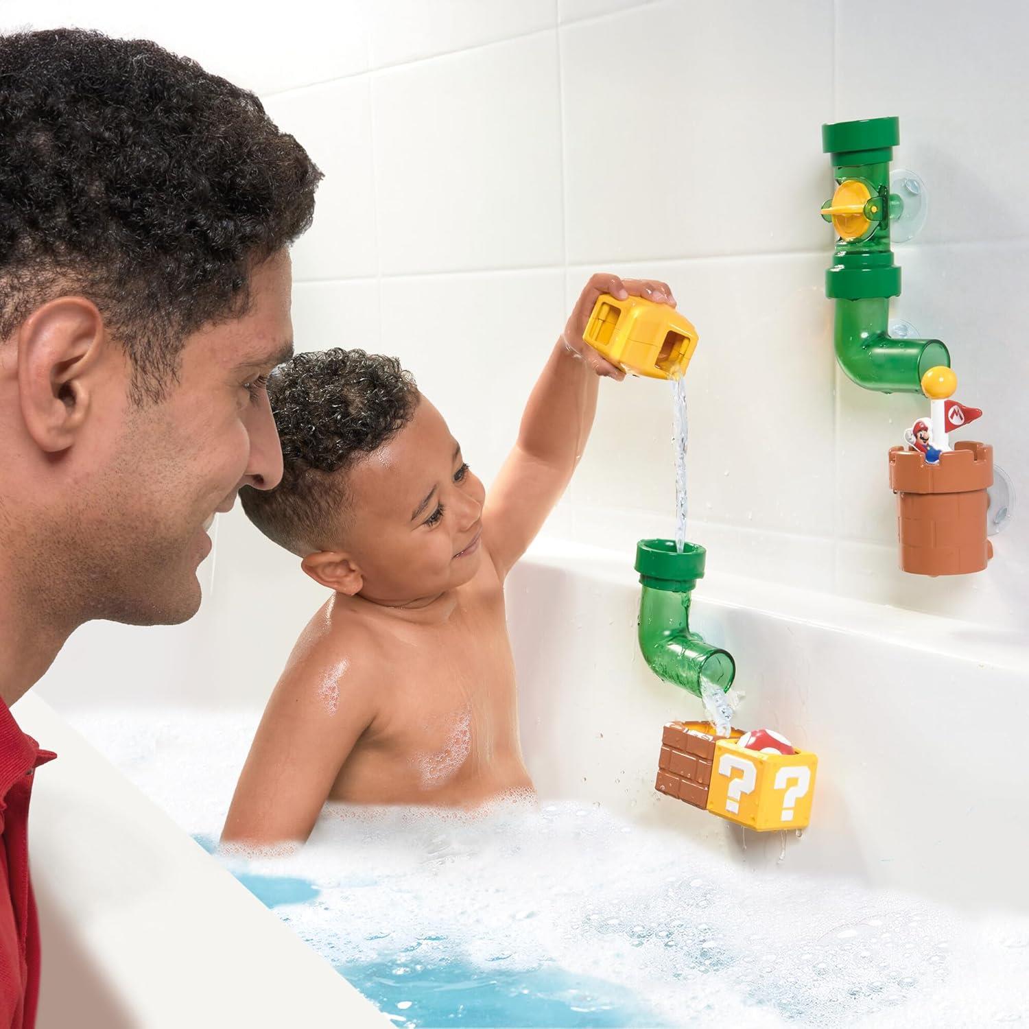Tomy Toomies Super Mario My Mario Pipes Bath Toy