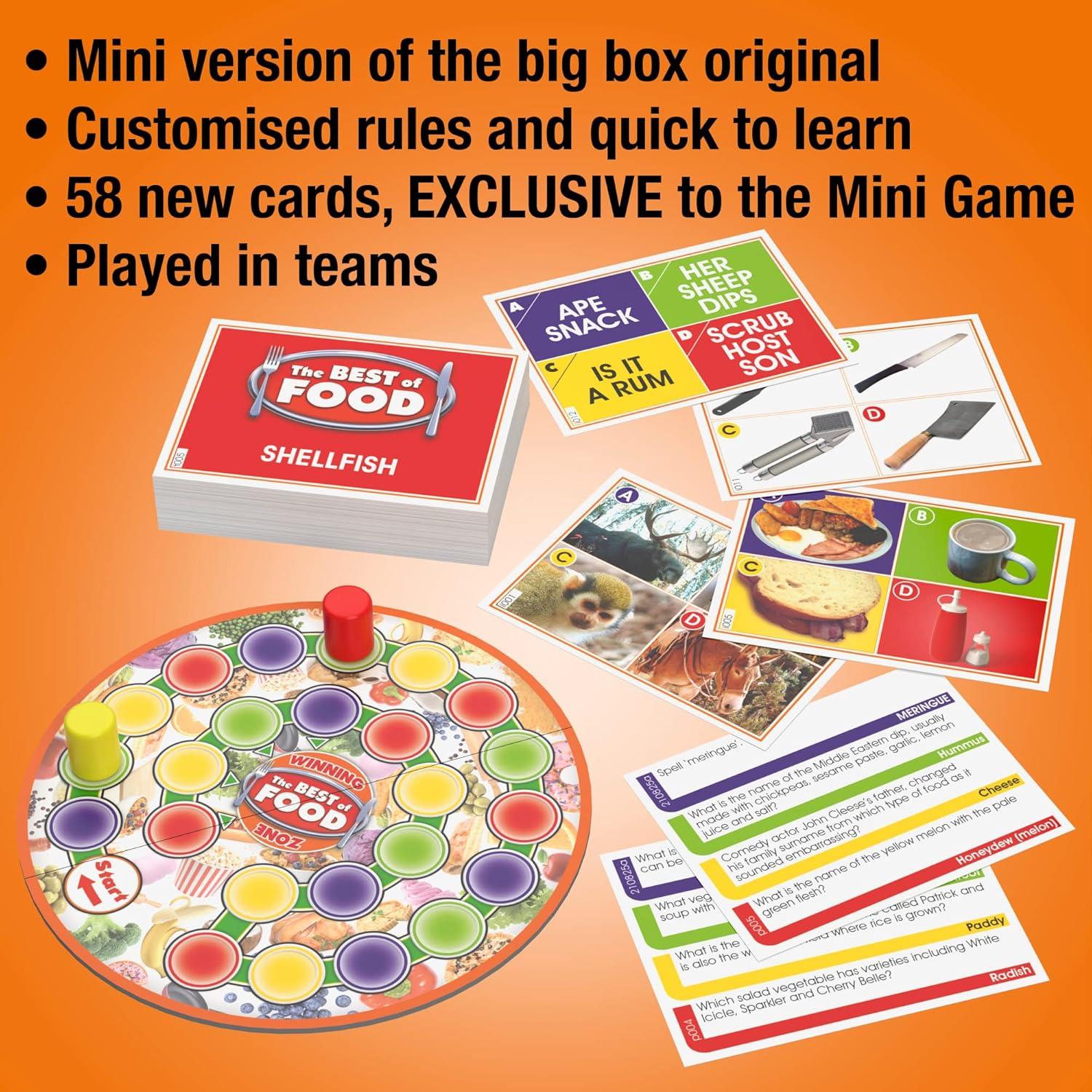 Drumond Park  The Best of Food Card Game