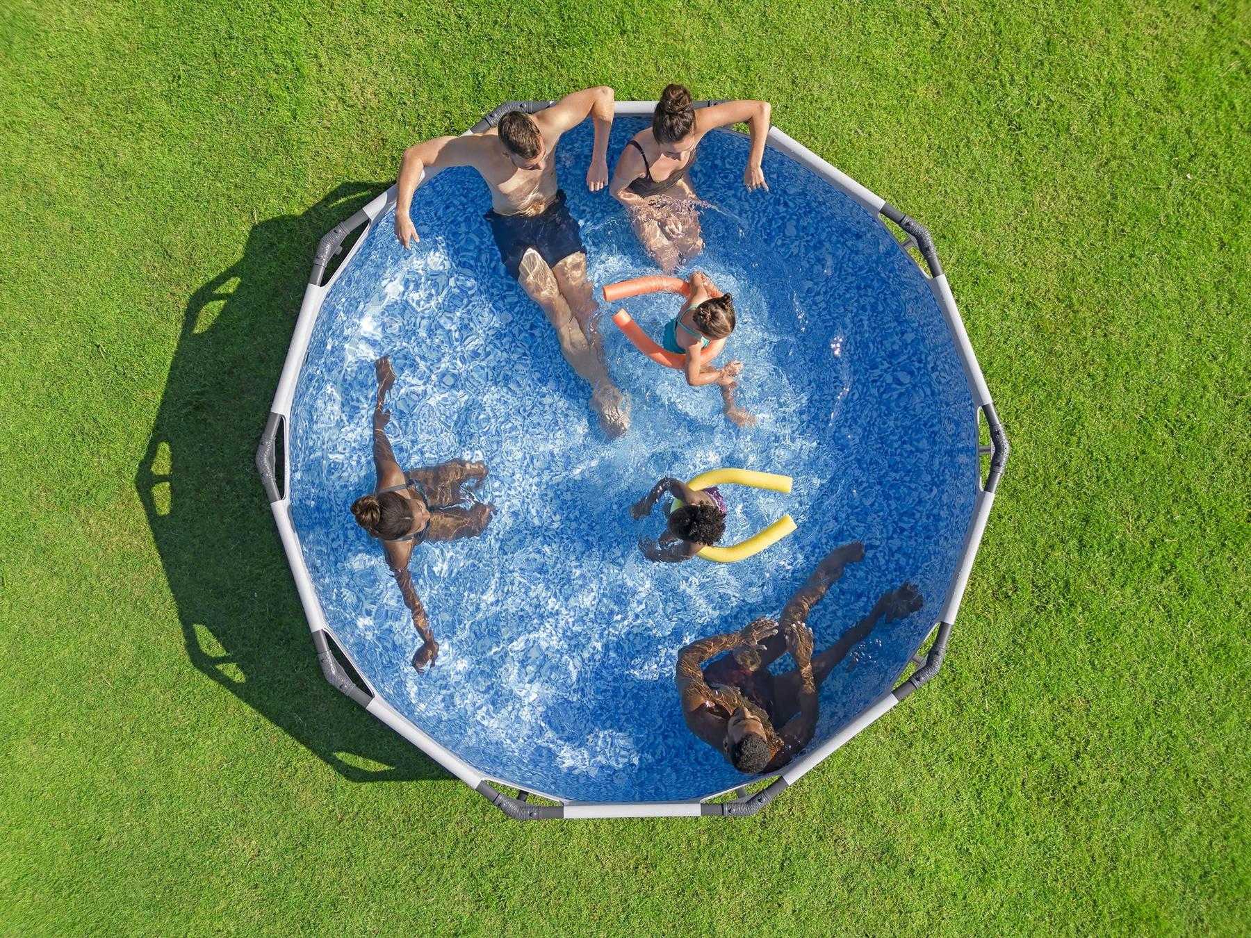 Bestway 10' x 30" Steel Pro Max Frame Pool with Filter Pump