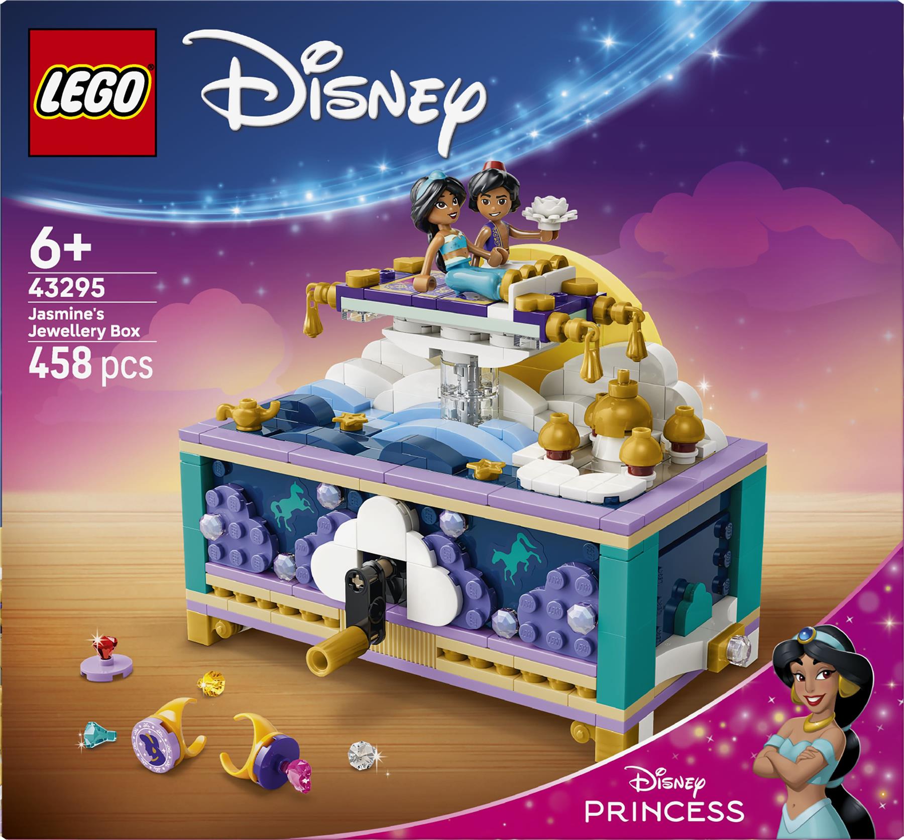 LEGO Disney Jasmine's Jewelry Box 43295