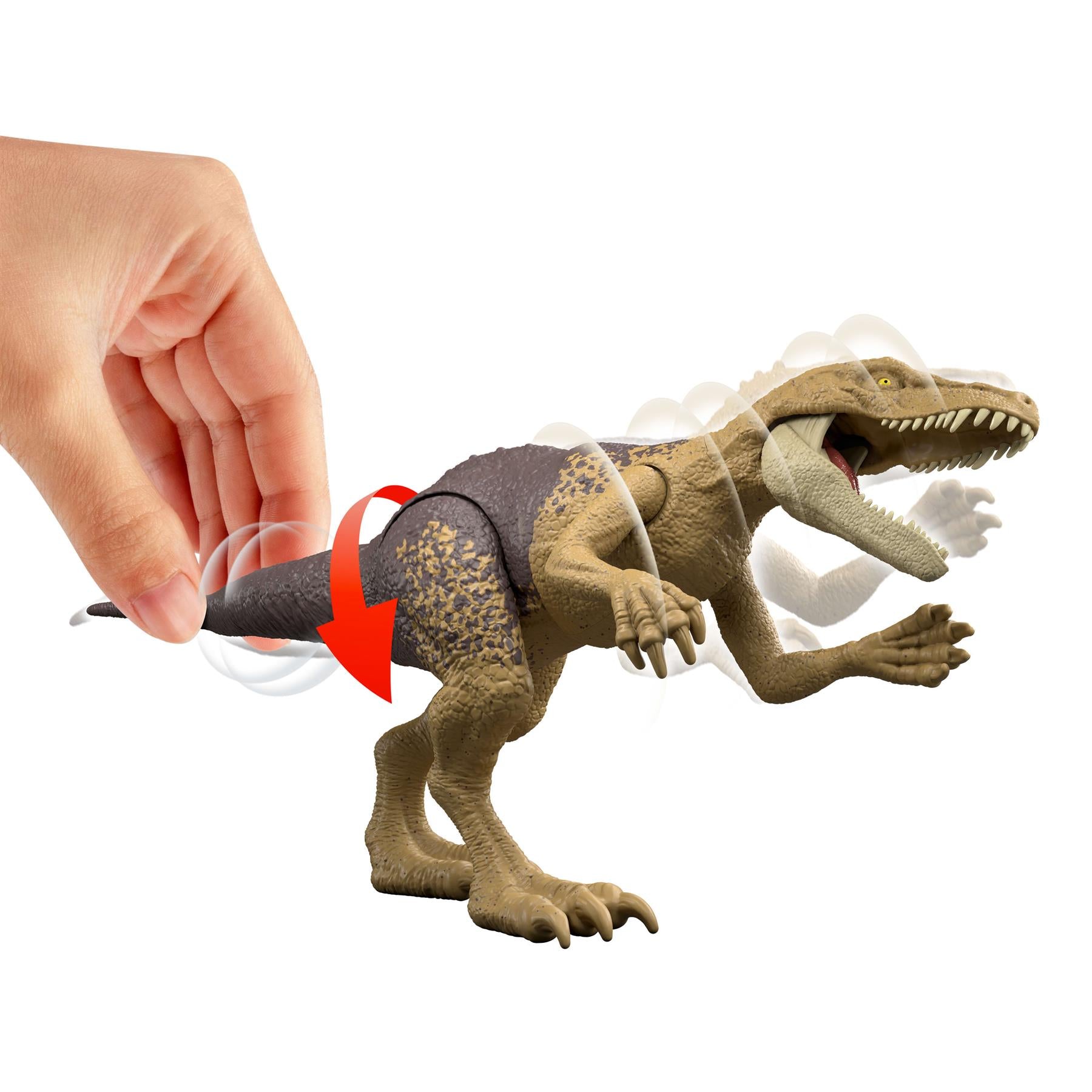 Jurassic World Rebirth Strike Attack Dinosaur Toy - Herrerasaurus